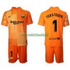 Maillot de Gardien FC Barcelone Ter Stegen 1 Domicile 2021-22 Pour Enfant